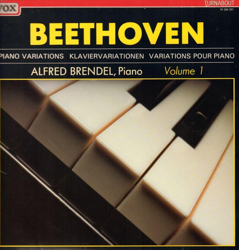 Beethoven-Piano Variations Alfred Brendel-Vox-Vinyl LP