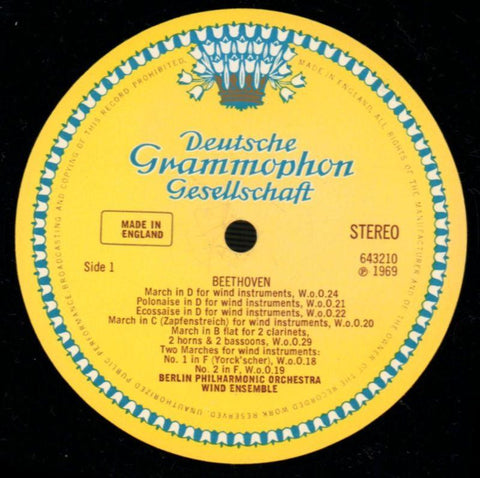 Wellington's Victory Berlin Philharmonic/Karajan-Deutsche Grammophon-Vinyl LP-VG+/NM