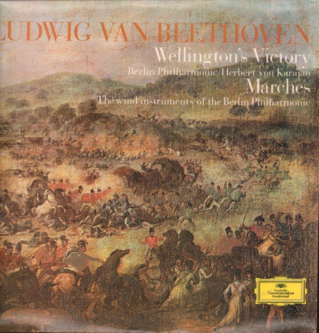 Beethoven-Wellington's Victory Berlin Philharmonic/Karajan-Deutsche Grammophon-Vinyl LP