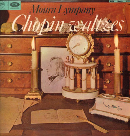 Moura Lympany-Chopin Waltzes-MFP-Vinyl LP-VG/Ex