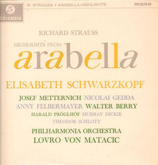 Strauss-Highlights From Arabella/Philharmonia Orchestra-Columbia-Vinyl LP