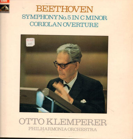 Beethoven-Symphony No.5 In C Minor Coriolan Overture-EMI-Vinyl LP