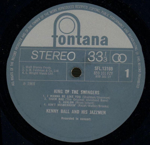 King Of The Swingers-Fontana-Vinyl LP-VG/VG+