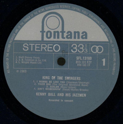 King Of The Swingers-Fontana-Vinyl LP-VG/VG