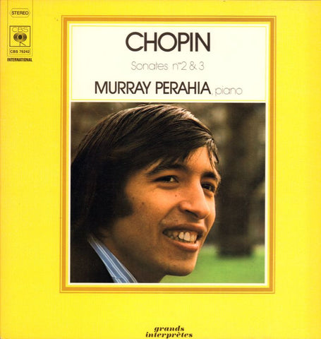 Chopin-Sonates Nos 2 & 3/Murray Perahia-CBS-Vinyl LP Gatefold