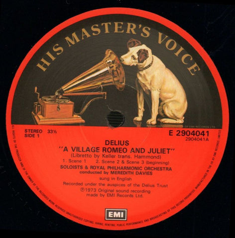 A Village Romeo & Juliet/ Meredith Davies-EMI-2x12" Vinyl LP Gatefold-Ex/Ex+