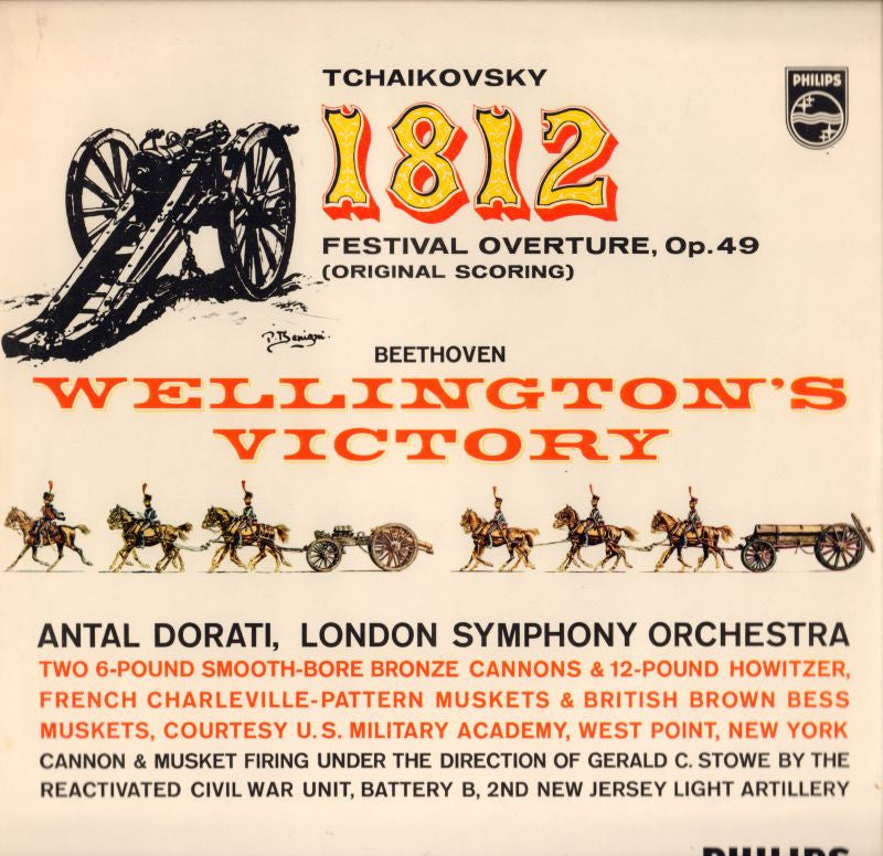 Tchaikovsky-Festival Overture, Op.49/ Antal Dorati-Philips-Vinyl LP