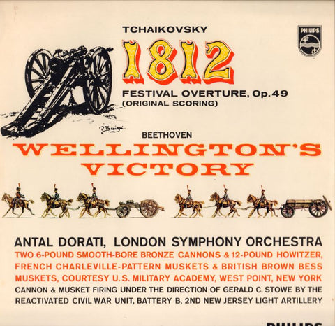 Tchaikovsky-Festival Overture, Op.49/ Antal Dorati-Philips-Vinyl LP