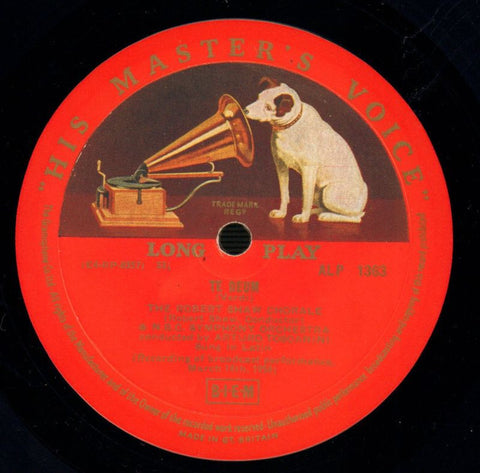 Te Deum/ Arturo Toscanini-HMV-Vinyl LP-VG-/Ex