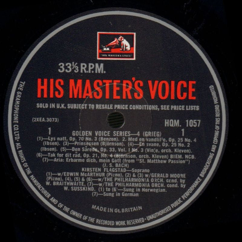 Furtwangler-HMV-Vinyl LP-Ex/NM