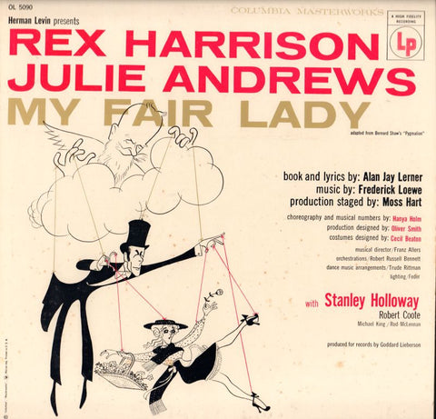 Rex Harrison/ Julie Andrews-My Fair Lady-Columbia Records-Vinyl LP-VG/VG+