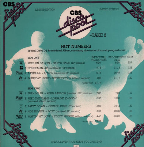 CBS Disco Pool Take 2-CBS-Vinyl LP