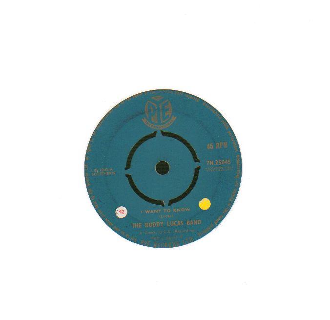 I Want To Know / Deacon John-PYE-7" Vinyl