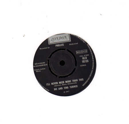 I'll Never Need More Than This / Save The Last Dance-London-7" Vinyl
