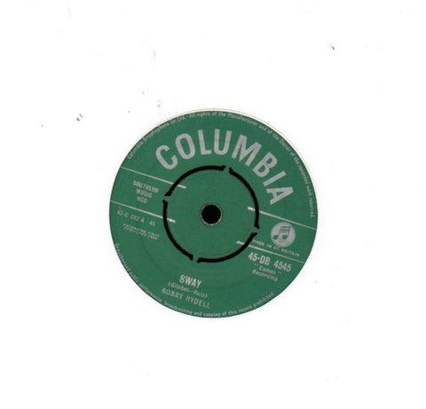 Sway / Groovy Tonight-Columbia-7" Vinyl