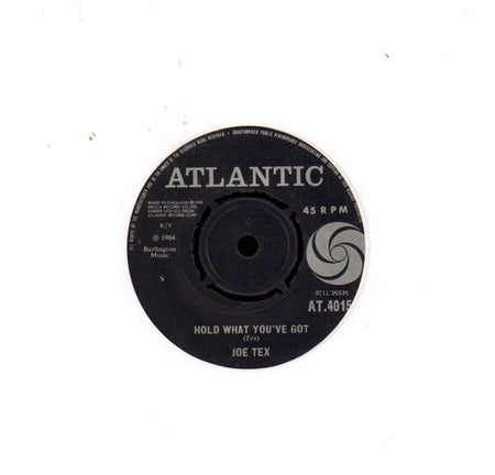 Hold What You Got / Fresh Out Of Tears-Atlantic-7" Vinyl
