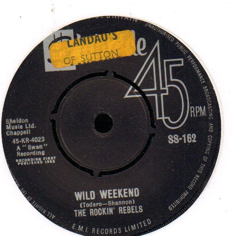 Wild Weekend / Cha Cha-Stateside-7" Vinyl