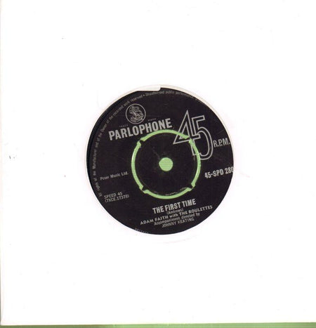 So Long Baby/ The First Time-Parlophone-7" Vinyl