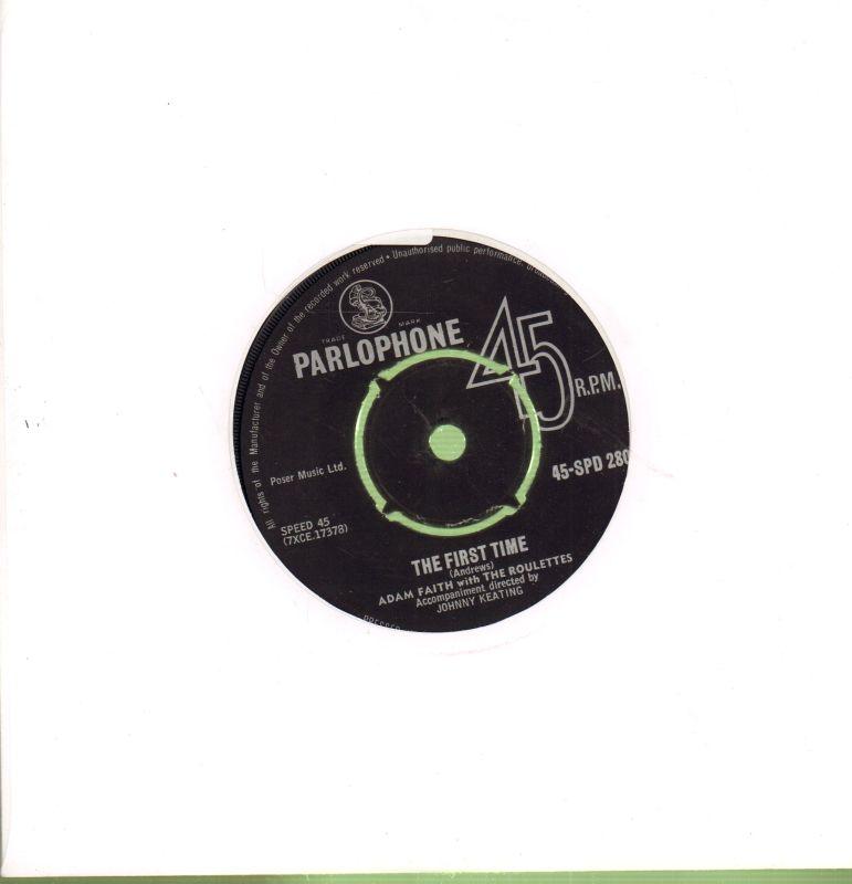 So Long Baby/ The First Time-Parlophone-7" Vinyl