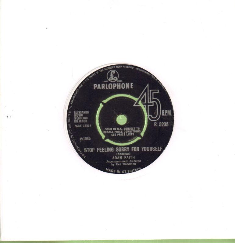 Stop Feeling Sorry For Yourself-Parlophone-7" Vinyl