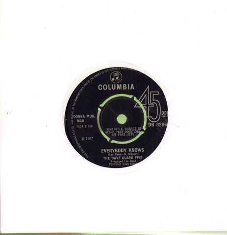 Everybody Knows-Columbia-7" Vinyl