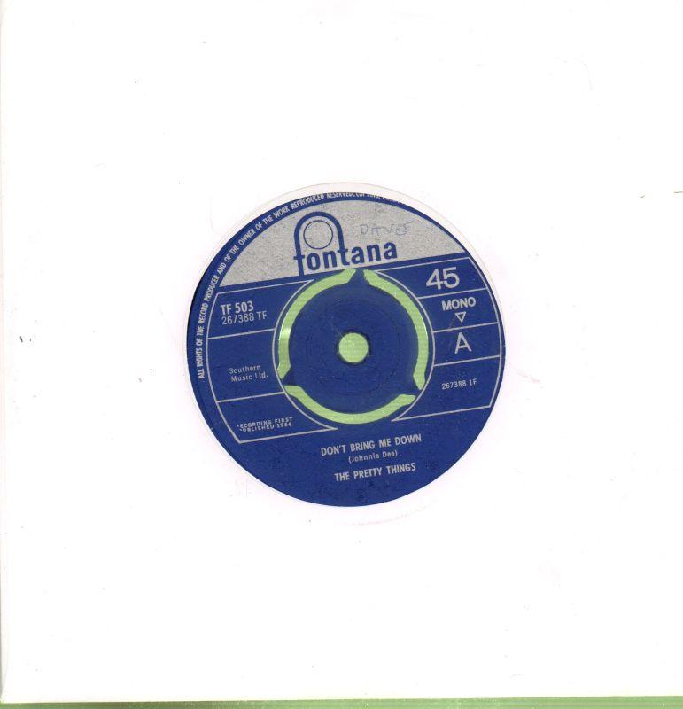 Don't Bring Me Down-Fontana-7" Vinyl