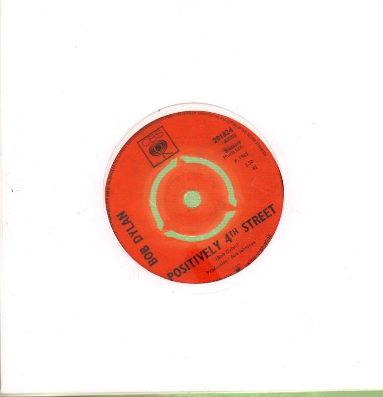 Postively 4th Street-CBS-7" Vinyl