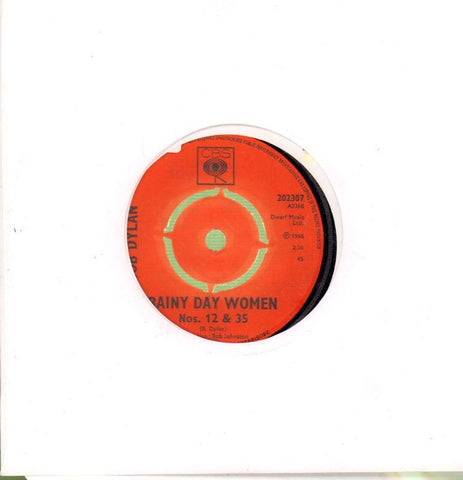 Rainy Day Women-CBS-7" Vinyl