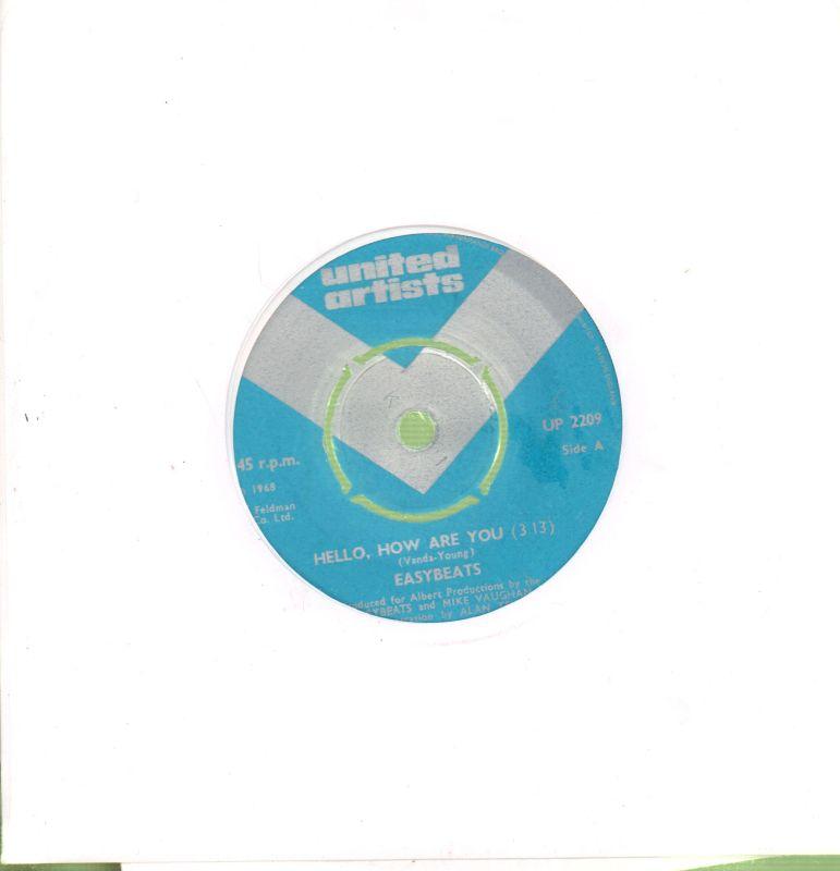 Hello,How Are You?-United Artist-7" Vinyl