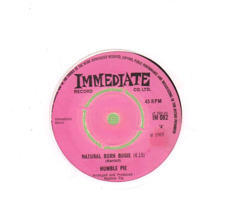 Natural Born Bugie-Immediate-7" Vinyl