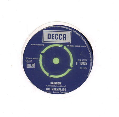 Rainbow-Decca-7" Vinyl