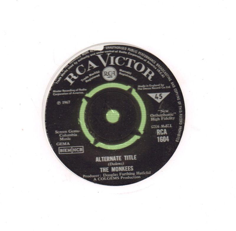 Alternate Title-RCA-7" Vinyl
