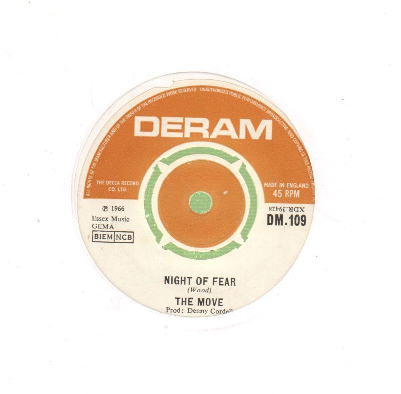 Night Of Fear-Deram-7" Vinyl