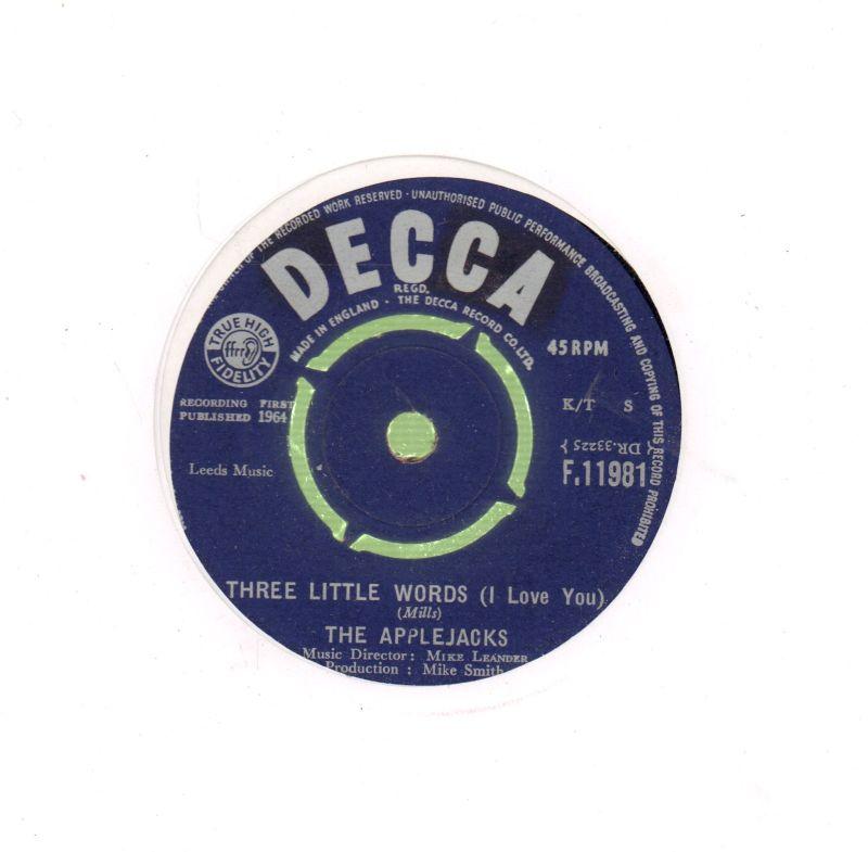 Three Little Words-Decca-7" Vinyl