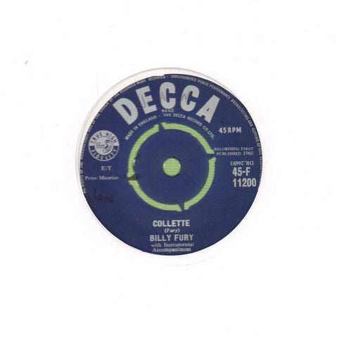 Collette-Decca-7" Vinyl
