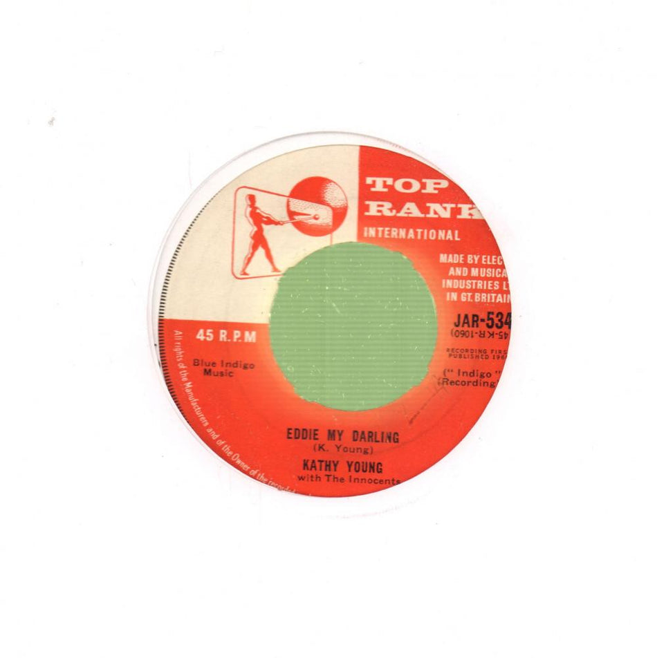Eddie,My Darling-Top Rank-7" Vinyl