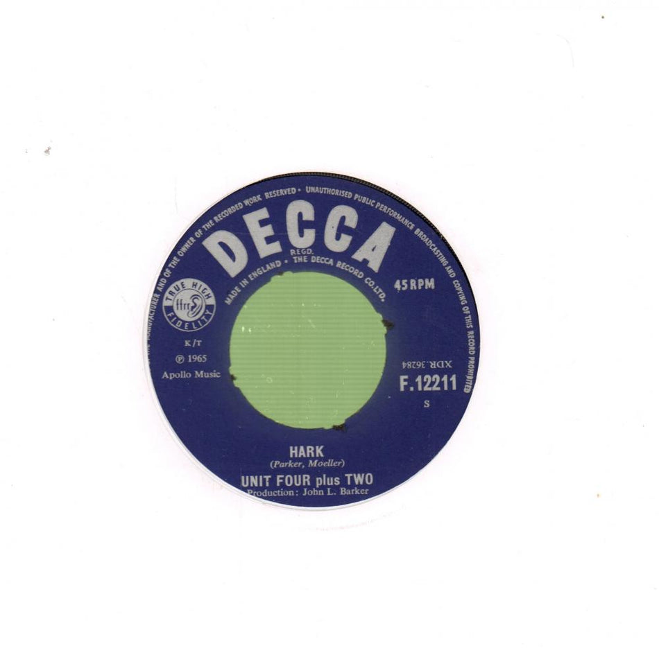 Hark-Decca-7" Vinyl