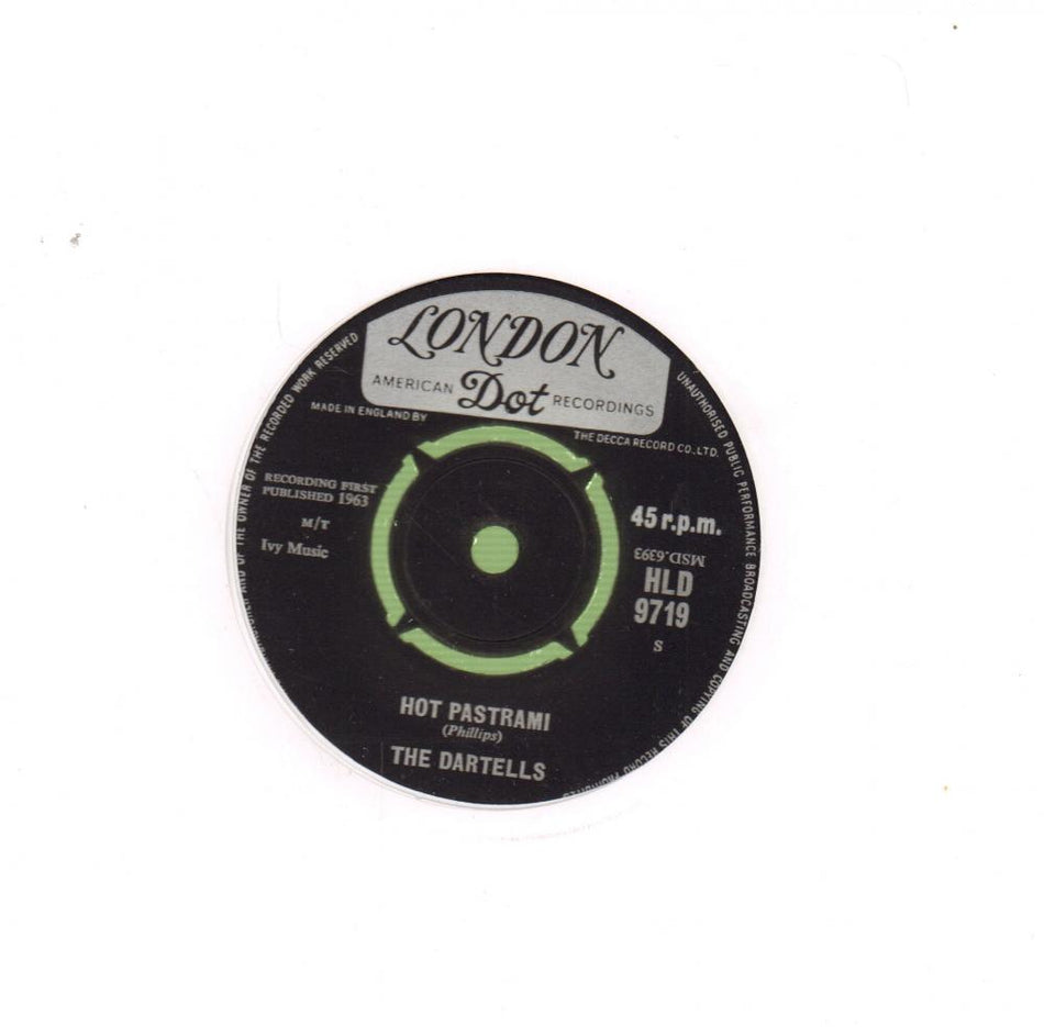 Hot Pastrami-London-7" Vinyl