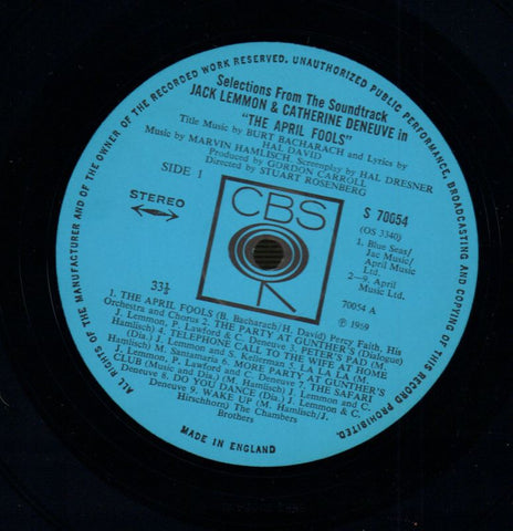 The April Fools-CBS-Vinyl LP-Ex/Ex+