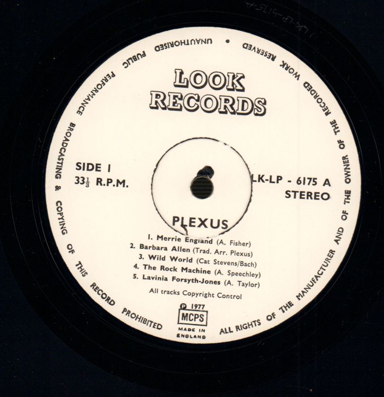 Plexus-Look-Vinyl LP-Ex/NM