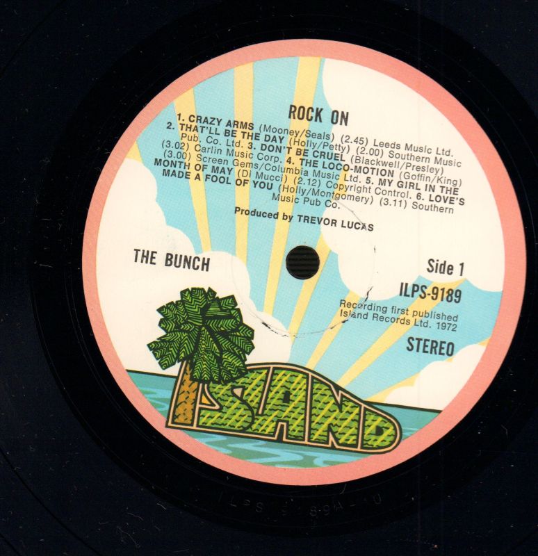 Rock On-Island-Vinyl LP-Ex/Ex-