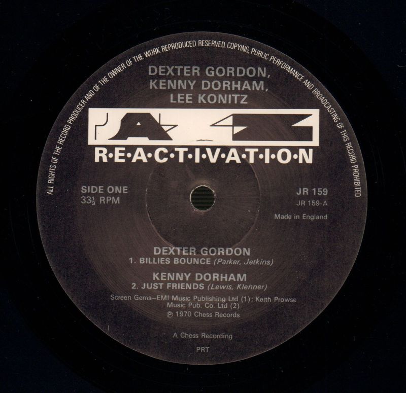 Konitz,Gordon,Graham-Reactivation-Vinyl LP-Ex/Ex