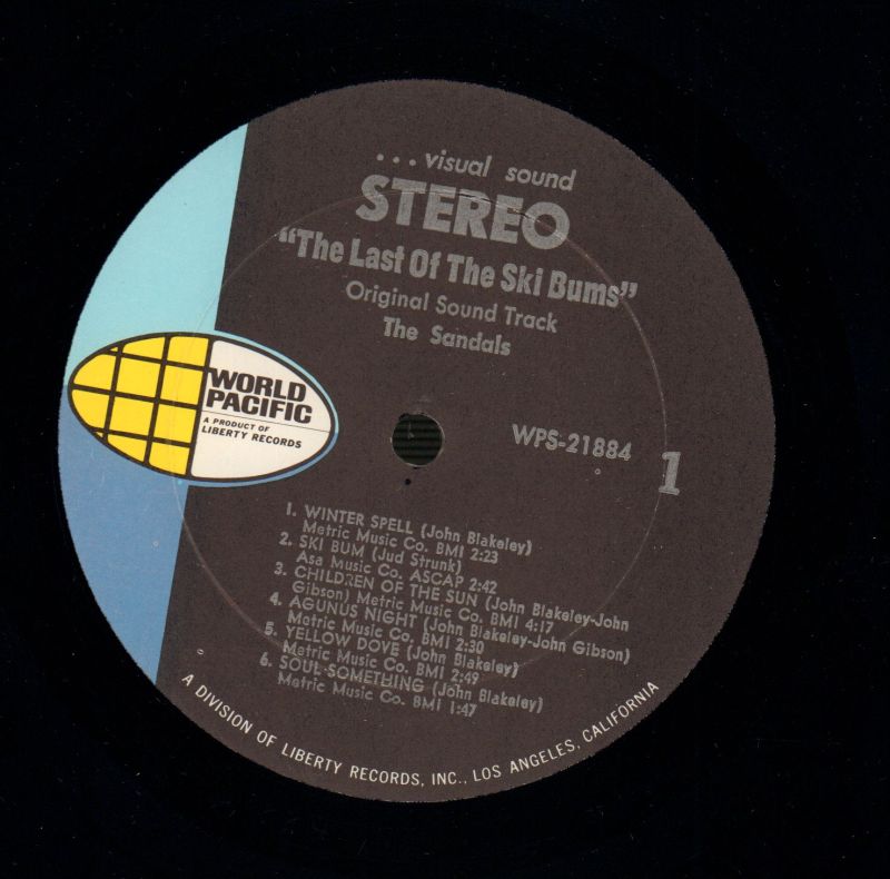 The Last Of The Ski Bums-Vinyl LP-Ex+/Ex+