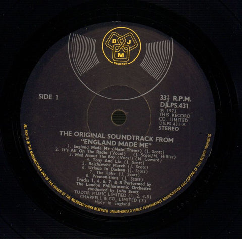 England Made Me-DJM-Vinyl LP-NM/NM