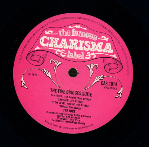 Five Bridges-Charisma-Vinyl LP Gatefold-VG/VG