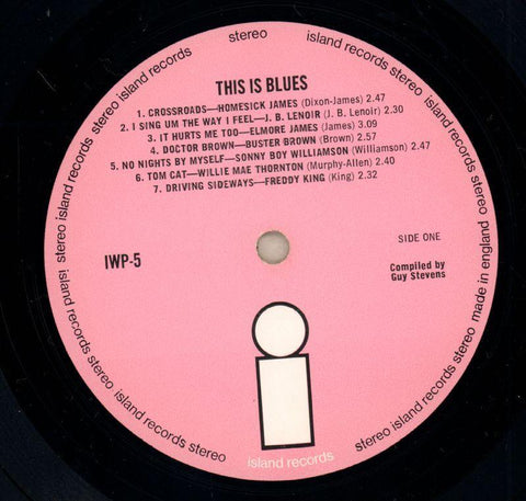 This Is Blues-Island-Vinyl LP-VG/Ex-