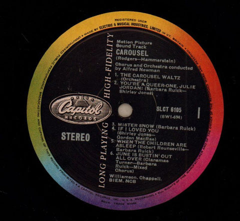 Carousel-Capitol-Vinyl LP-VG+/Ex+