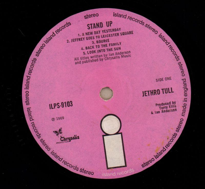 Stand Up-Island-Vinyl LP Gatefold-VG+/VG+