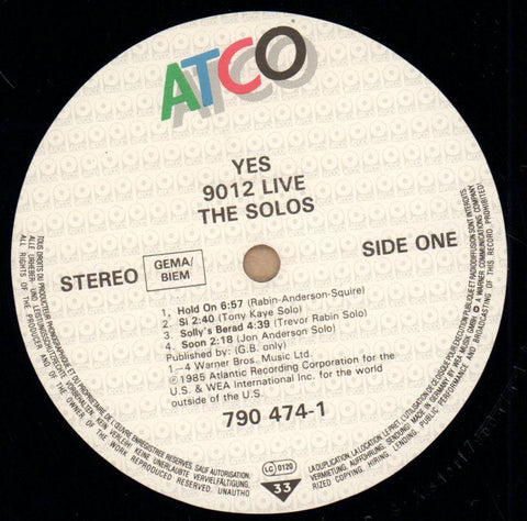 9012 Live-Atco-Vinyl LP-Ex/Ex+
