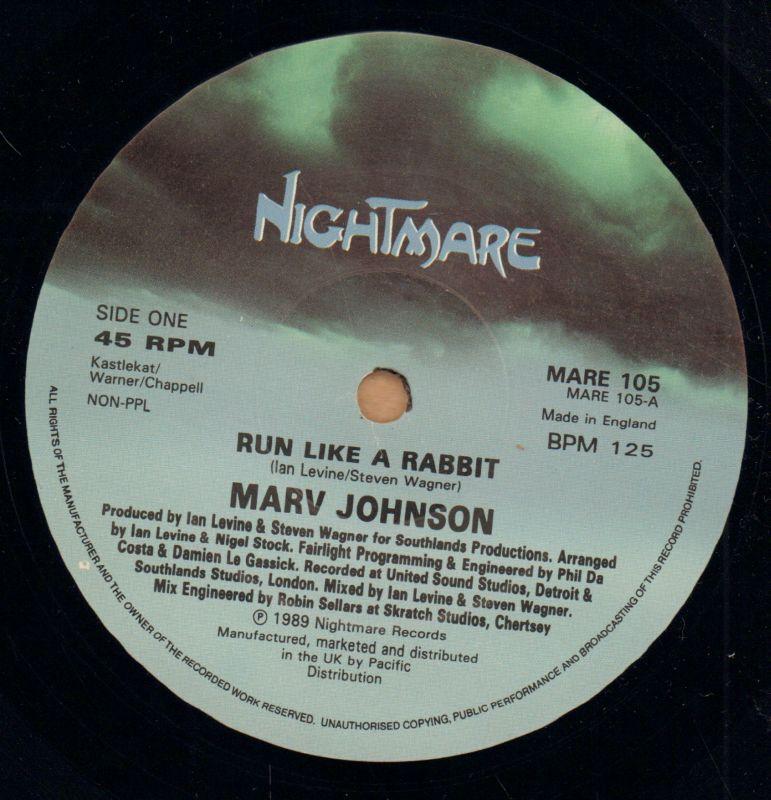 Run Like A Rabbit-Nightmare-12" Vinyl P/S-VG+/Ex-